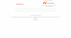Desktop Screenshot of alphatoto.net
